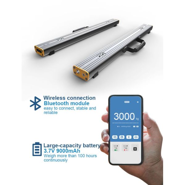 YanMing 3000kg Mobile Weighbridge – Smart & Portable Weighing Solution