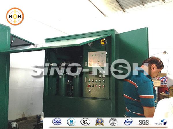 Máquina desgaseificada da regeneração do óleo do transformador