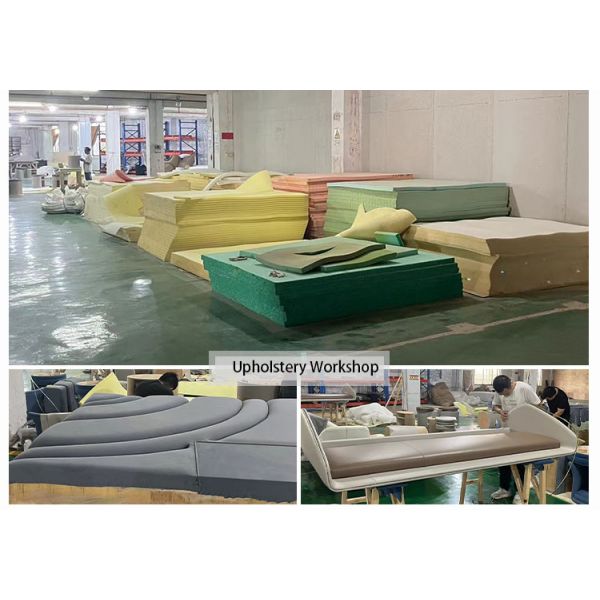 Fabric Upholstered MOYI C Shape Recliner Velvet Sectional Sofa Set Modern Luxury Sofas Spacious Comfortable Living Room