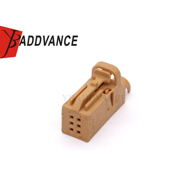 Автомобильный контактный разъем мужчины 6 TYCO AMP расквартировывая с терминалами 0-1534121-2