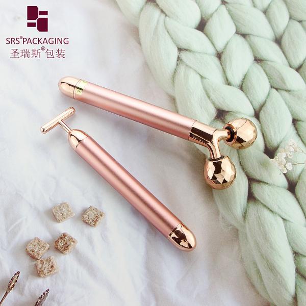 luxury cosmetic tool set Y and T shape vibrating massage face-lifts energy beauty bar