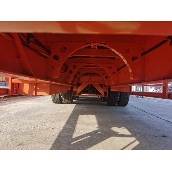Enclosed 3 Axle Box Cargo Trailer 80 Ton High Load Capacity High Capacity