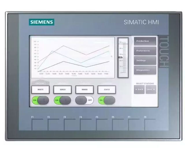 Siemens 6AV2124-0MC24-0BX0  TP1200 Comfort INOX 12.1 inches PROFINET、PROFIBUS DP/MPI、USB、SD card
