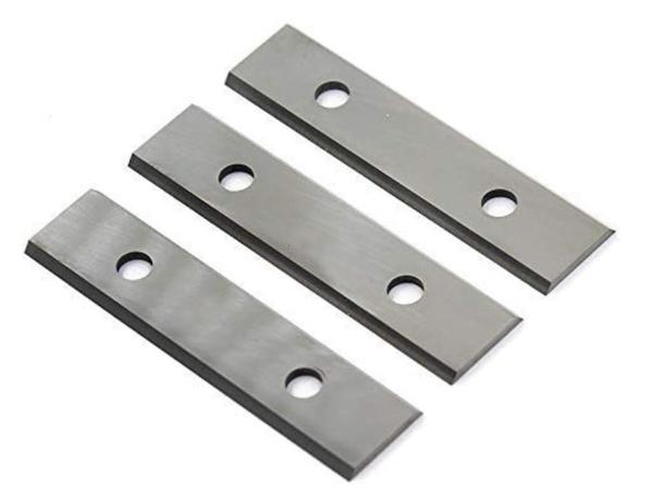 Lâminas mais planas contínuas 12x12x1.5-35° do carboneto de tungstênio do retângulo 100%