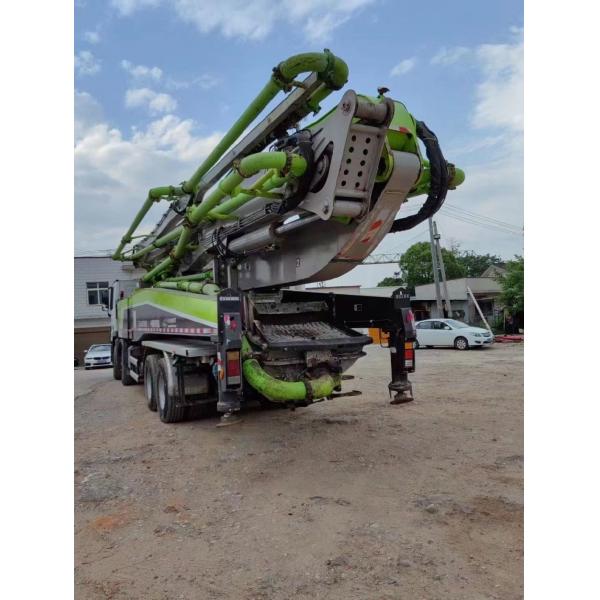 43000kgs Zoomlion 56m Used Concrete Pump Truck Truck Mounted Pump Concrete Boom Pump