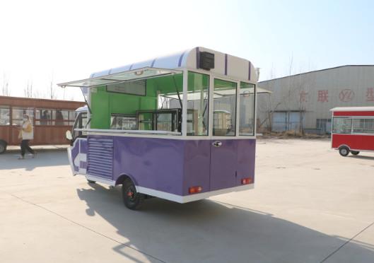 Certified Lightweight Wasp 3-wheeled Food Truck for Silver Market ISO and Silver Combined