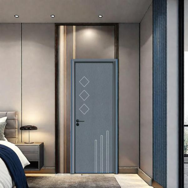 Juye WPC Fashion Multi Color Wood Room Door Designs Wooden Internal Doors