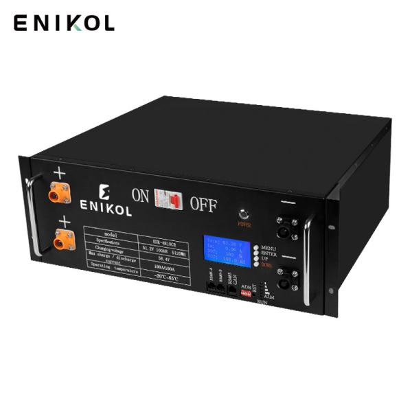Customized Rack Mounted 48v 100ah Lifepo4 Solar Battery Lithium Ion Battery