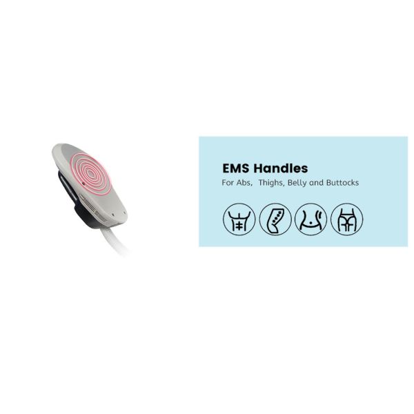 EMS+RF Body Slimming Machine 2 Handles Multi Area Treatment High Throughput