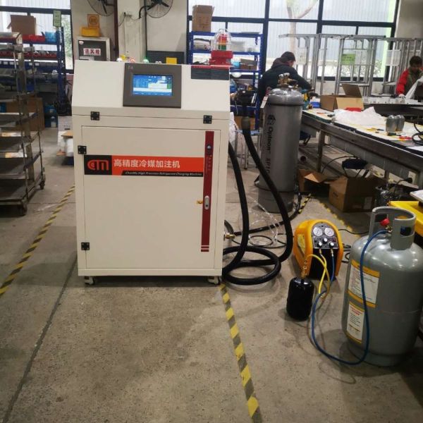 Professional Car Refrigerant Filling Machine for 1234yf Gas
