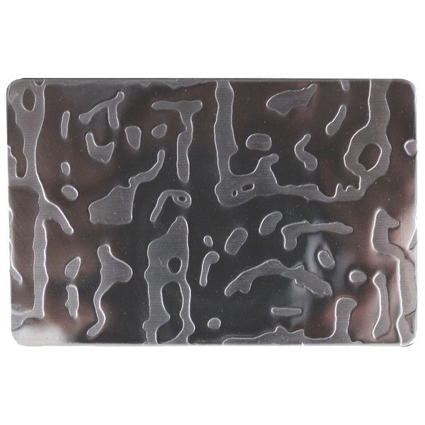 304 Customized Embossed Stainless Steel Sheet Cold Rolled Color Decorative Interior