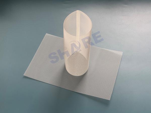 Tubo de cilindro de malha de monofilamento de nylon e manga para filtro de líquido de ar e óleo