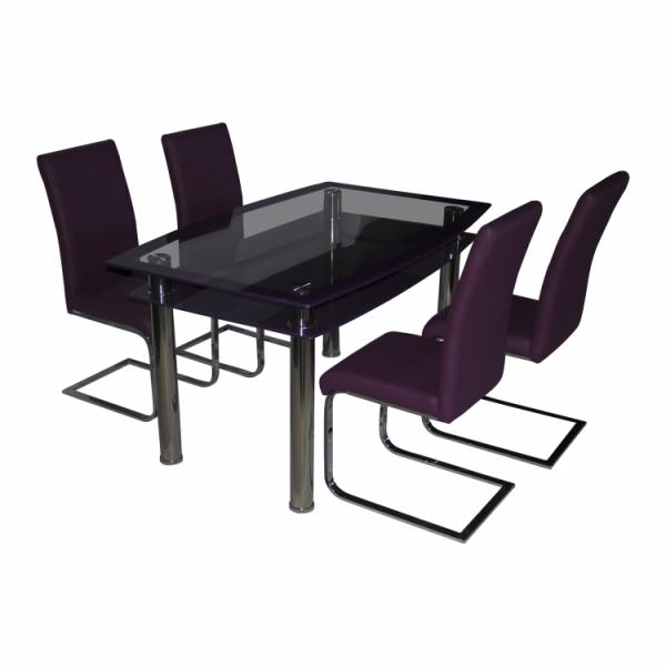Home Furniture 0.15CBM 35kgs Modern Dining Room Sets
