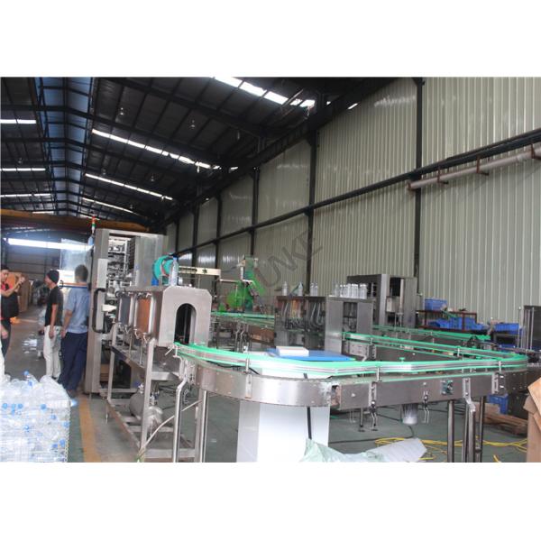 Очищенная линия нержавеющая сталь воды завода по розливу питьевой воды заполняя