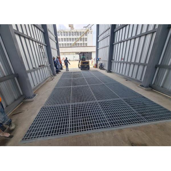 steel  grating platform galvanized surface treatment floor grating used for industrial Operating Platform