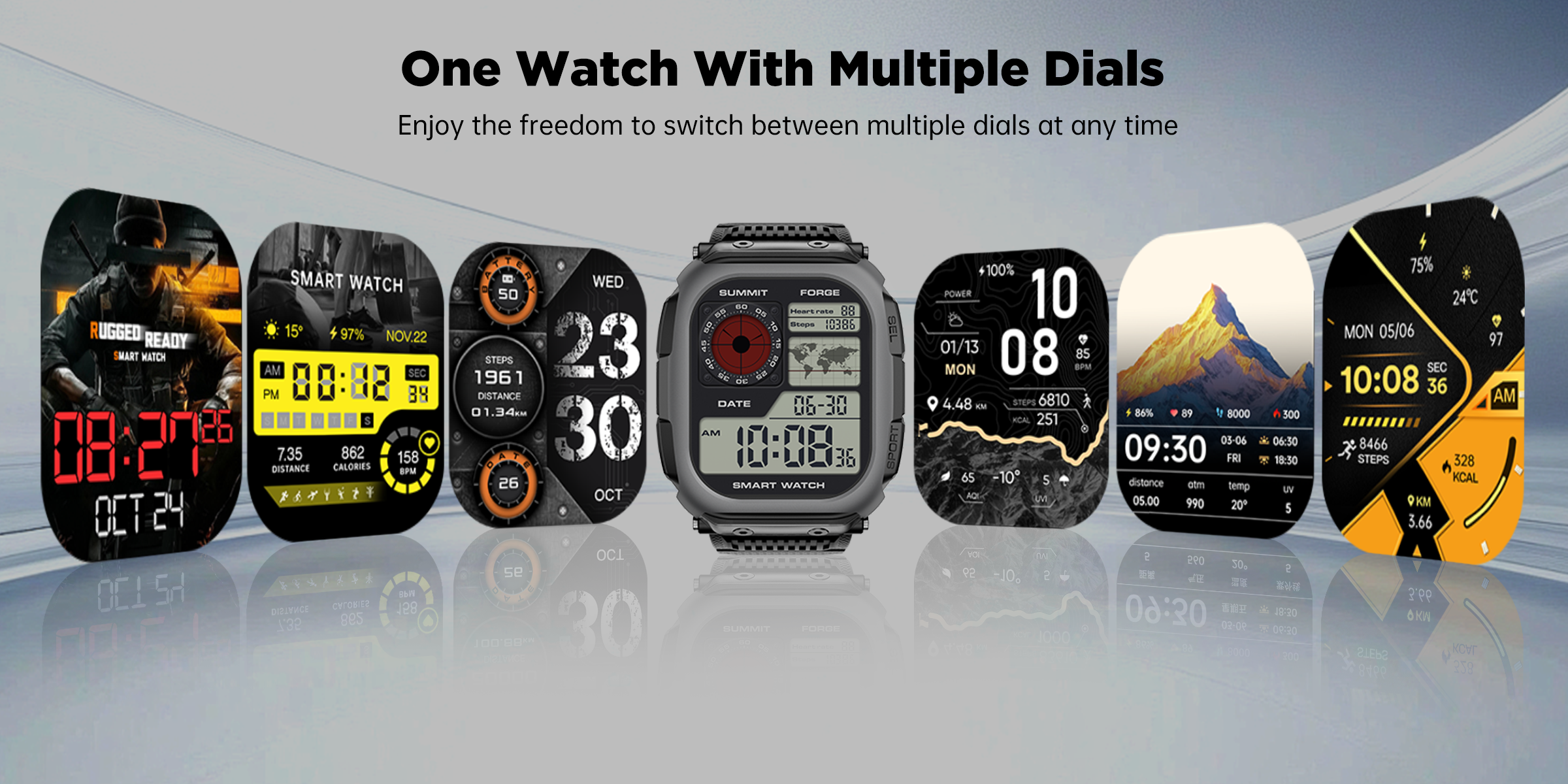DM66 Offline Map GPS Smart Watch — 2.13