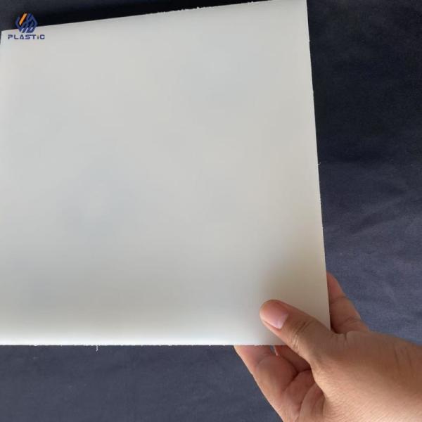 15mm Thickness White Acrylic Sheet Good Light Transmittance Make Light Boxes