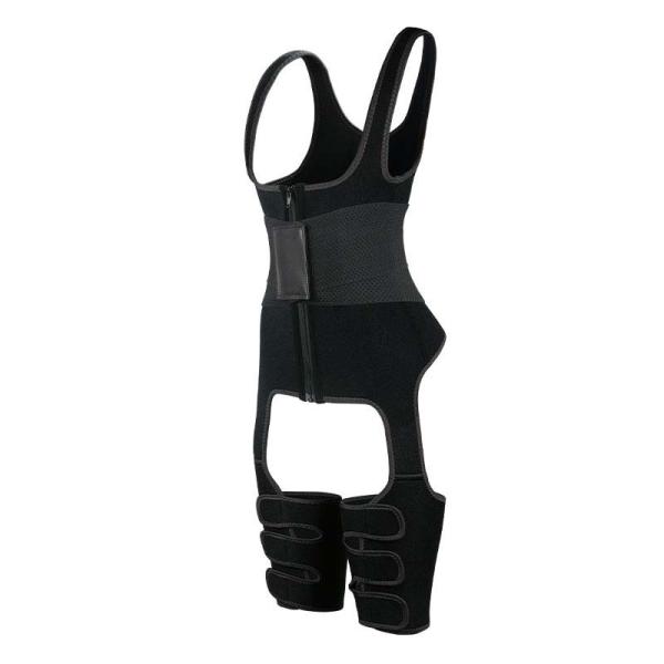 XXS barriga de Cincher da cintura do corpo de 22,44 polegadas e ajustador completos da coxa para vestir diário