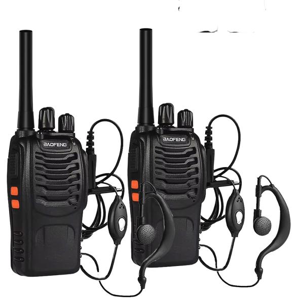 バオフェンBF-888SプラスUHFウォーキートーク 3-5kmの範囲