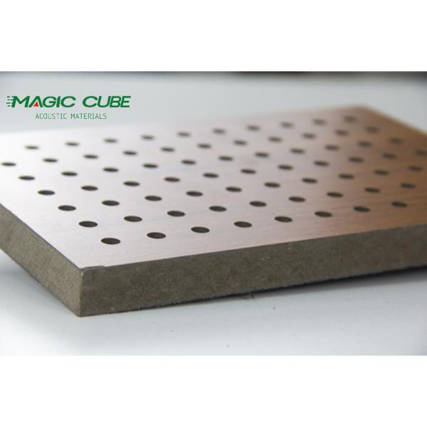 Conference Room Acoustic Treatment with Perforated Acoustic Panel in 12mm Thickness