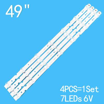 TCL49A260 49A261 TCL TV Backlight 49HR330M07A0 V3 GIC49LB43-3030F2.1D