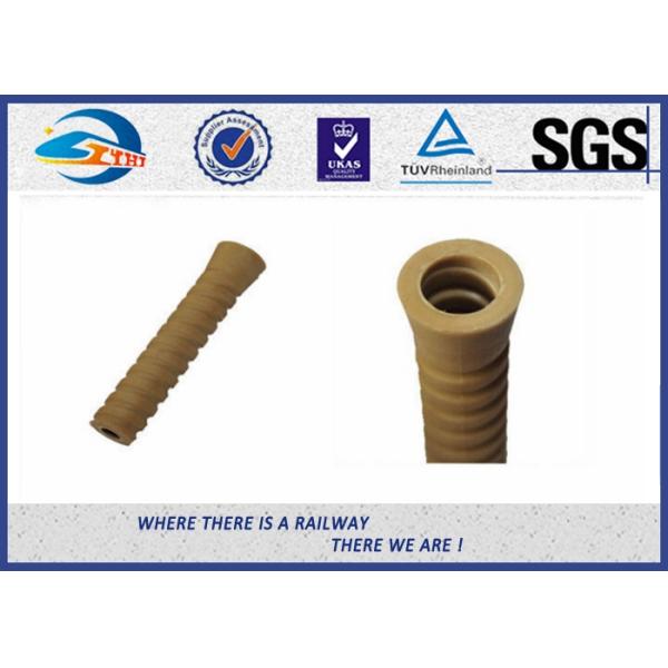 Шпонка ISO пластичная для креплений железной дороги с PA66 или HDPE