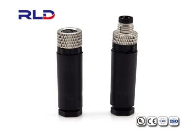 PVC impermeável do Pin do conector de cabo 4 de IP67 12V de borracha para linhas acessórias da bicicleta