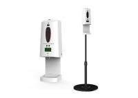 Soporte del dispensador del LCD Touchless de los dispensadores del jabón de las baterías que hace espuma 4AAA