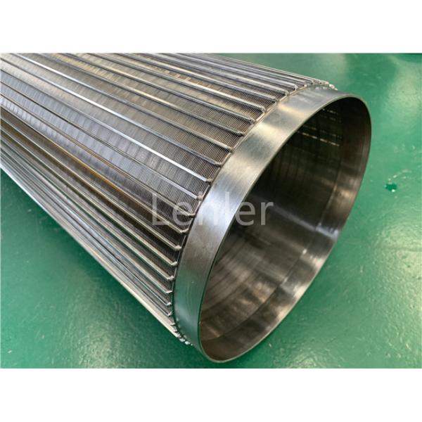 Iron Frame Mine Sieving SS304 Wedge Wire Screen