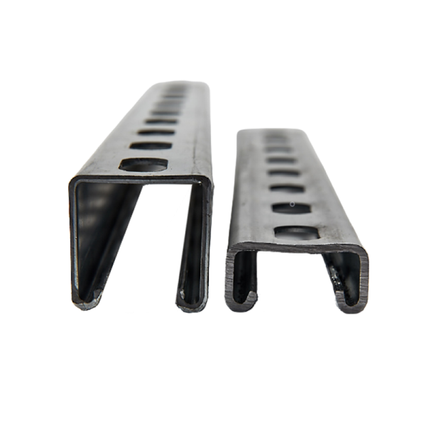 Galvanized Steel Slotted Unistrut Channel No Welding Required for Solar Panel Mounting & Pipe Support Systems