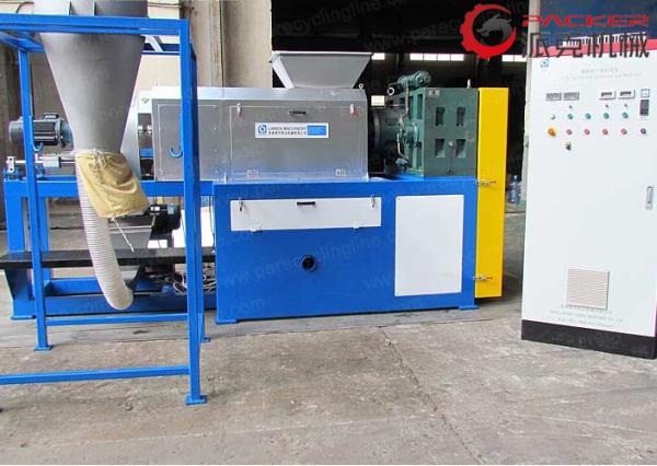 Alloy Blades PP Film Extrusion Machine , Small Pelletizer 35 Strips 85m/Min