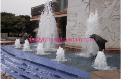 Brass Bubble Water Fountain Nozzles Gushing Of 1/2 Inches - 3 Inches With Air Relief To Make Bubble