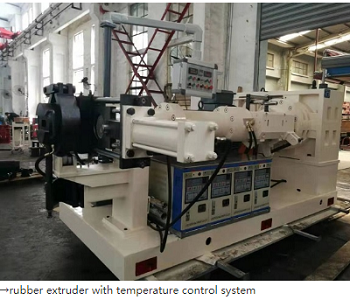 150mm Screw Diameter Rubber Extruder Machine for Butyl Tape Production Online Support