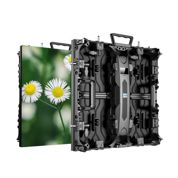 P3.91 500x500 Stage LED Advertising Panel Die Casting Aluminum FCC