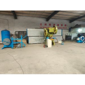Punch Pressure 63T BTO-22 11 Strips Razor Wire Making Machine