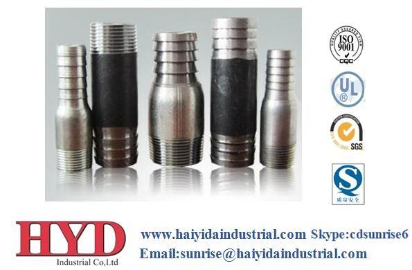 Galvanized black carbon steel nipple China factory