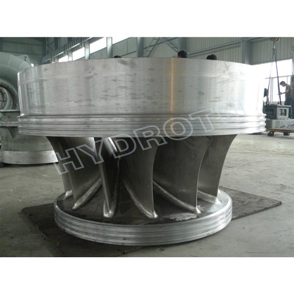 Precision Francis Turbine Runner 0Cr13Ni4Mo Stainless Steel Fabrication Process Hydropower Equipment