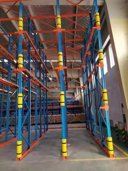 Adjustable Anti Collision Plastic Rack Protectors Industrial Warehouse Safety Barriers