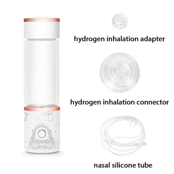 1.5ppm-2ppm H2 Nano Hydrogen Water Bottle Food Grade Prevent Diseases