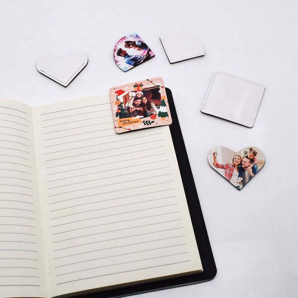 Personalized Leather Bookmarks Double Sided Sublimation Bookmark Blanks