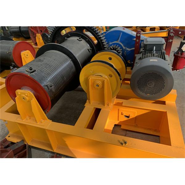 36m/Min Industrial Electric Winch Easy Operation With Remote Control