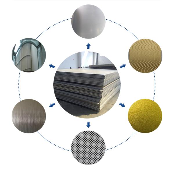 Inox AISI 304 Stainless Steel Plate 3mm 5mm Thick BV IQI Approval