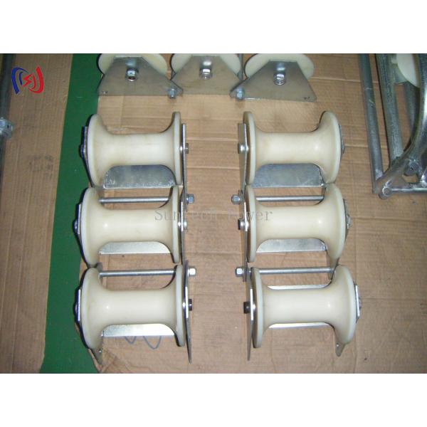 Pithead Cable Roller Pulley SH130S 10KN Cable Pulling Sheaves