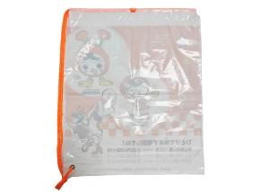 LDPE reusável plástico do saco de cordão do OEM/ODM que imprime o saco da corda