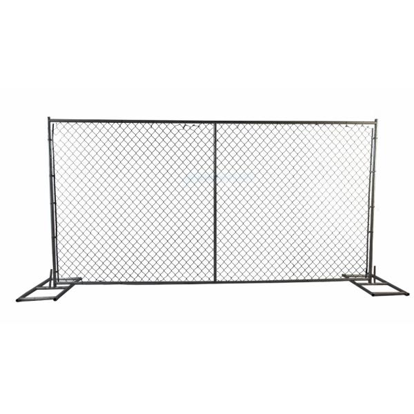 Stainless Steel Anti‑Rust Temp Construction Fence For Seaport Construction Sites