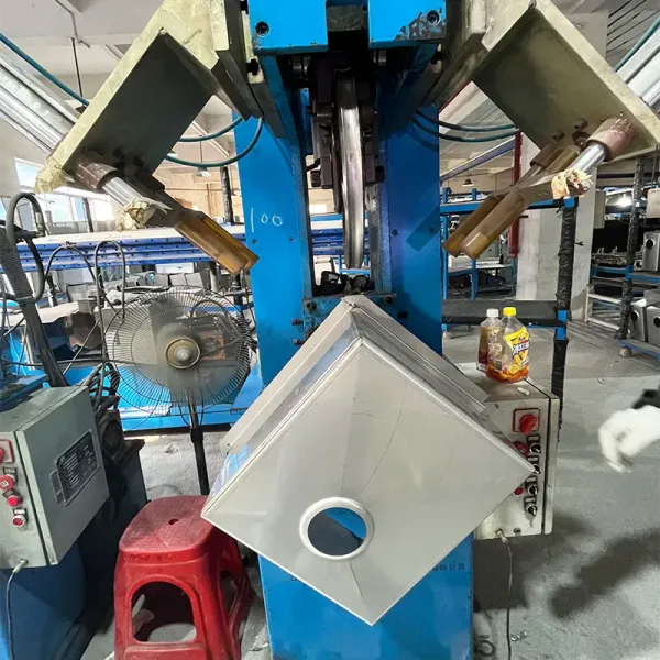 Rolling Seam Pressing Machine Special Equipment for Manual Sink Manufacturing