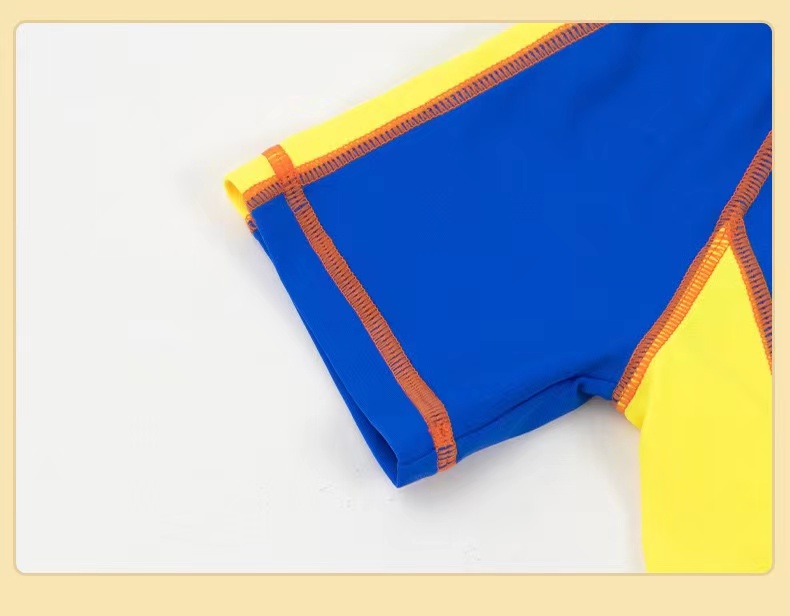 Печать Swimwear мальчиков устанавливает молнию горячего источника цельного купальника мальчика соединяя