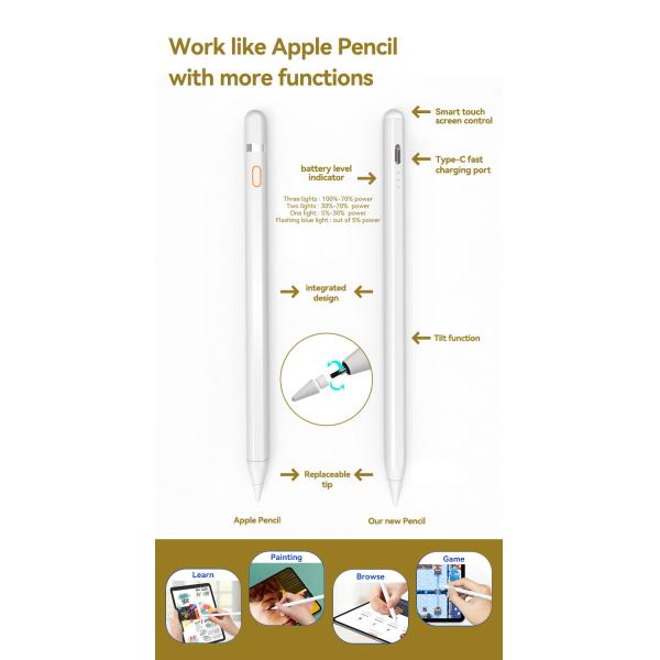 Поколение IPad алюминиевого сплава 2-ое рисует точность 0.2mm с Bluetooth 4,2