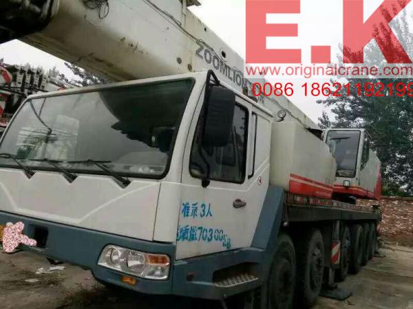 ZOOMLION 130ton hydraulic truck mobile crane construction hoist ( QY130H)