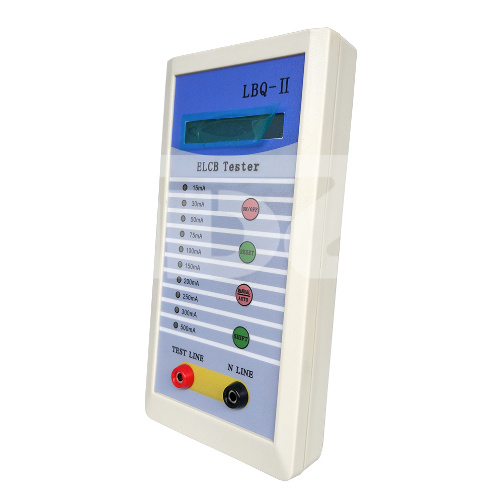 LBQ-II AC220V 380V ручной RCD-тестер для переключателя защиты от утечки